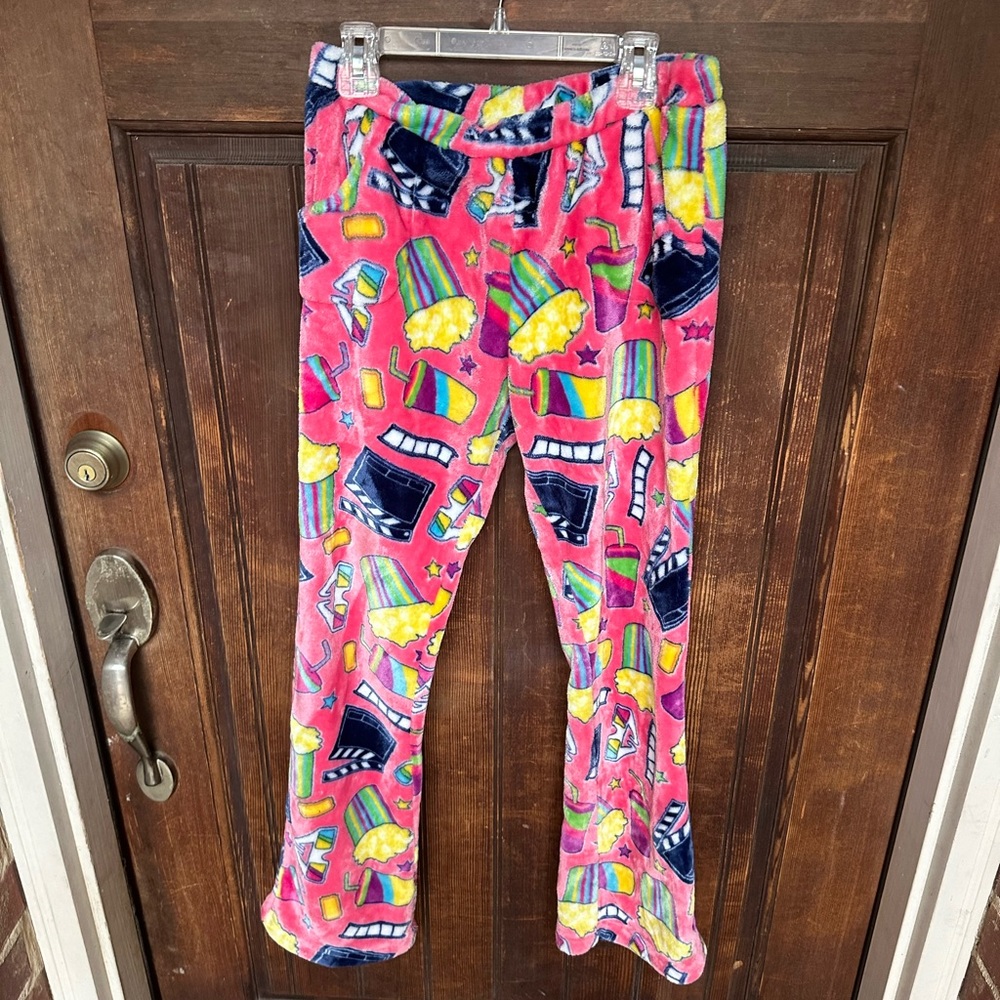 Candy Pink Movies Pj Pants, size 14/16, EUC